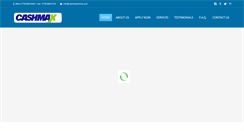 Desktop Screenshot of cashmaxonline.com